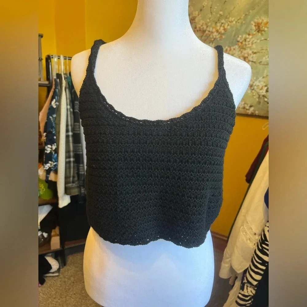 Aerie Woven Crop Top